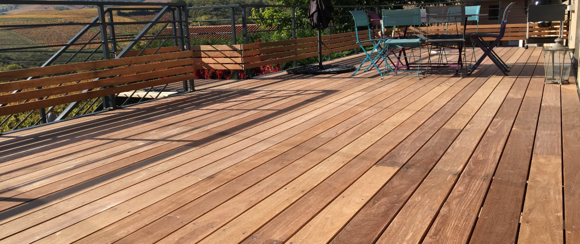 Etude, fabrication et installation Terrasse bois/ composite sur mesure