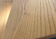 Escalier ¼ tournant balancé sur-mesure en bois/métal à Romanèche-Thorins (71)