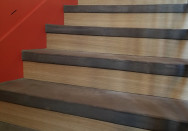 Habillages de marches d'escalier sur-mesure en bois proche de Villefranche-sur-Saône (69)