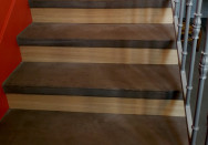Habillages de marches d'escalier sur-mesure en bois proche de Villefranche-sur-Saône (69)