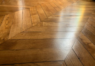 Rénovation de parquet sur-mesure en chêne proche de Châtillon-sur-Chalaronne (01)