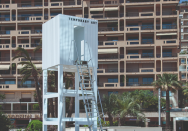 Cabane de Pamela sur-mesure en bois à Monaco pour le forum GRIMALDI (98)